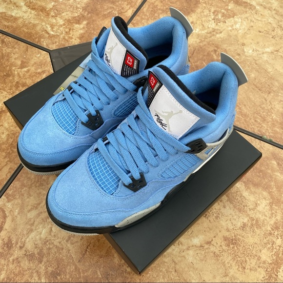 Jordan 4 university blue - Picture 3 of 5